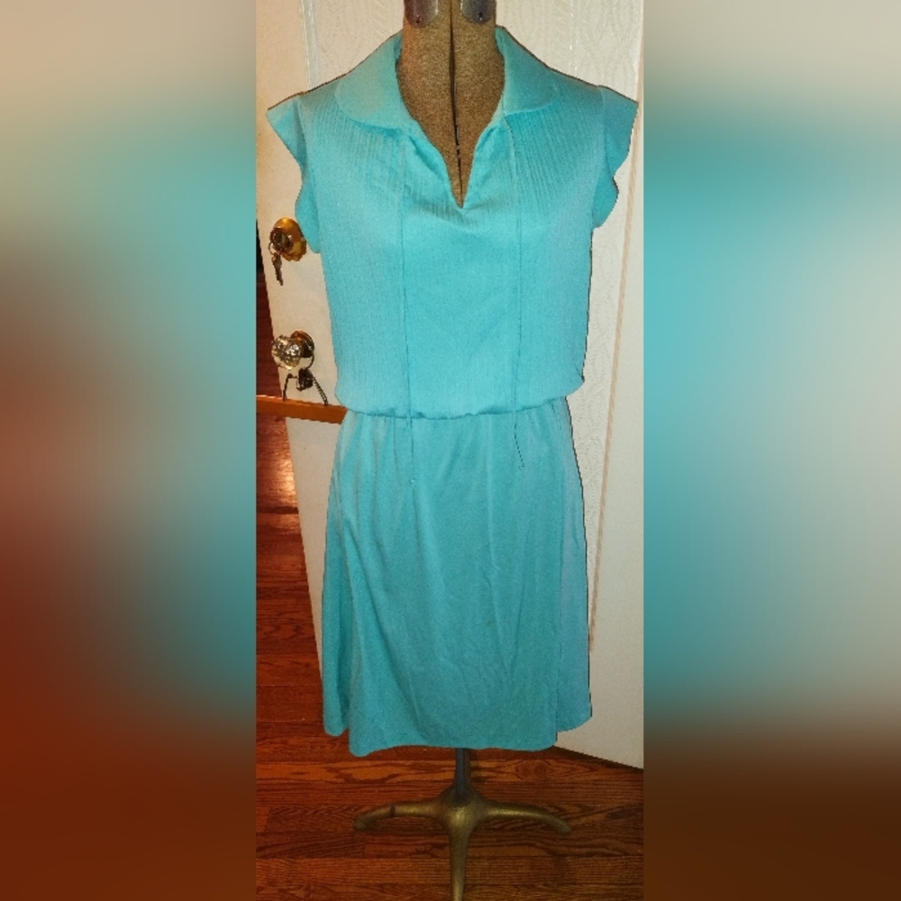 1970s Spring Dress, Original Vintage